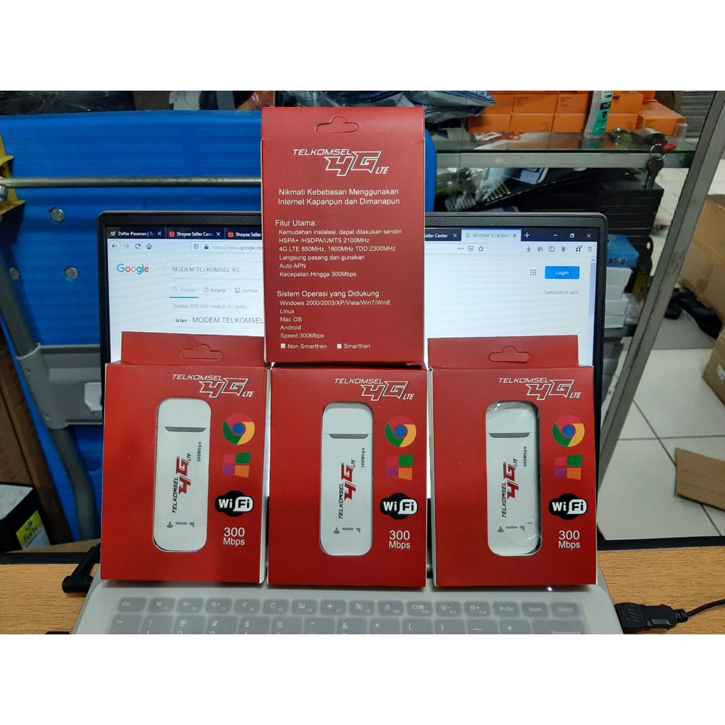 USB MODEM WIFI TELKOMSEL SPEED 4G LTE Wi-Fi DONGLE (UNLOCK)