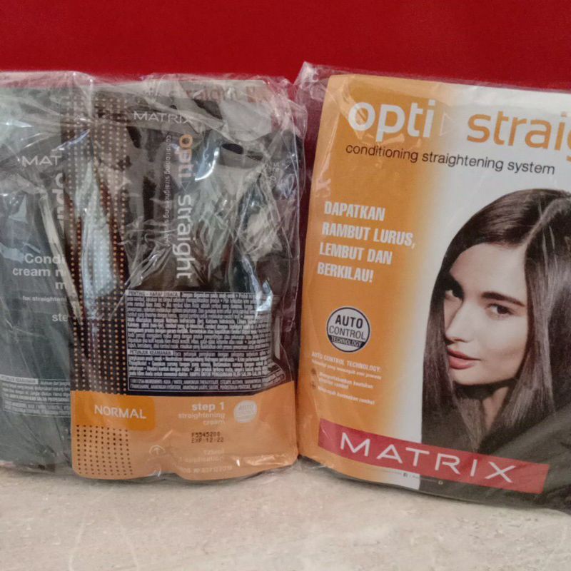 obat smoting pelurusan / obat smoting / pelurusan rambut Matrix mini / sekali pakai