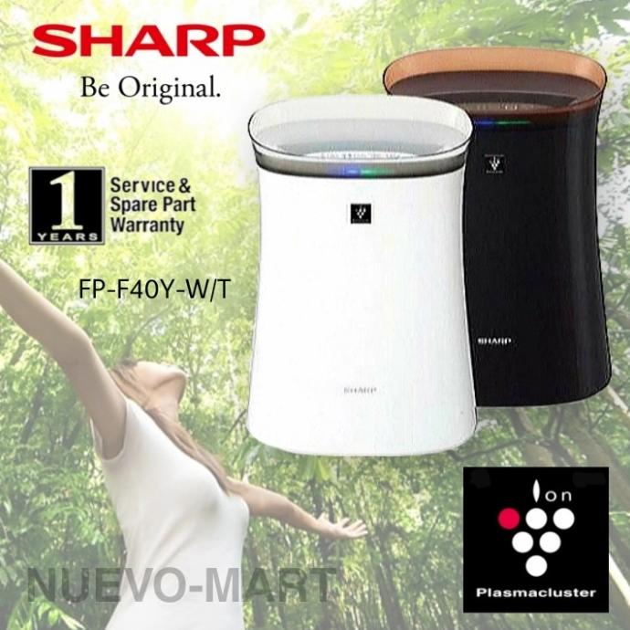 SHARP Air Purifier FP-F40Y-W/T / FP F40Y W/T