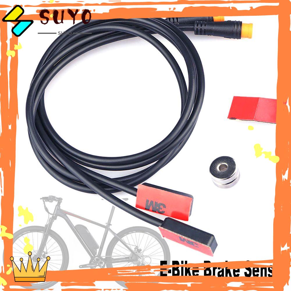Suyo 1 Pasang Konektor Sensor Rem Sepeda Elektrik BBS01 / BBS02 / BBSHD Untuk Bafang Power Off