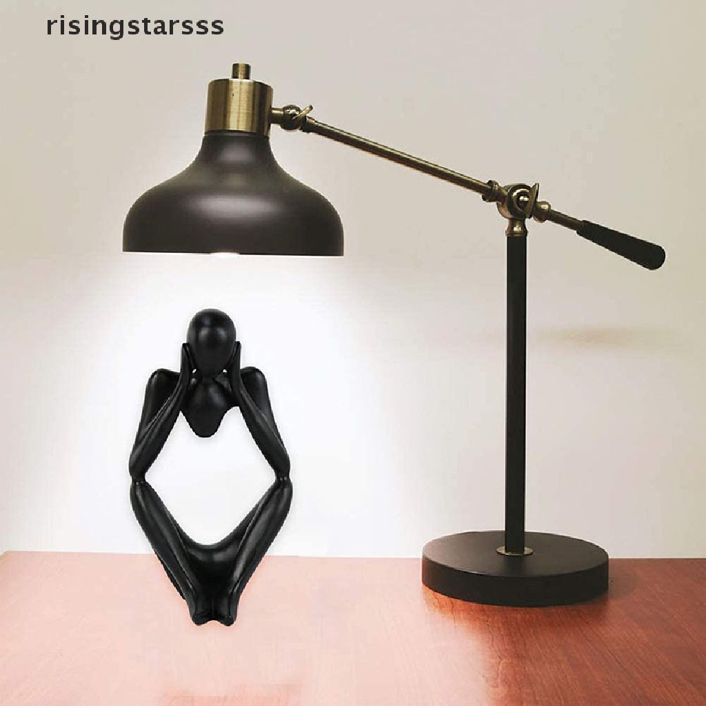 Rsid Span-new Nordic Abstract Thinker Statue Resin Figurine Dekorasi Rumah Kerajinan Patung Hadiah