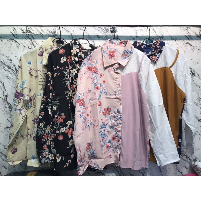 KEMEJA COMBI KNIT MIUDIS