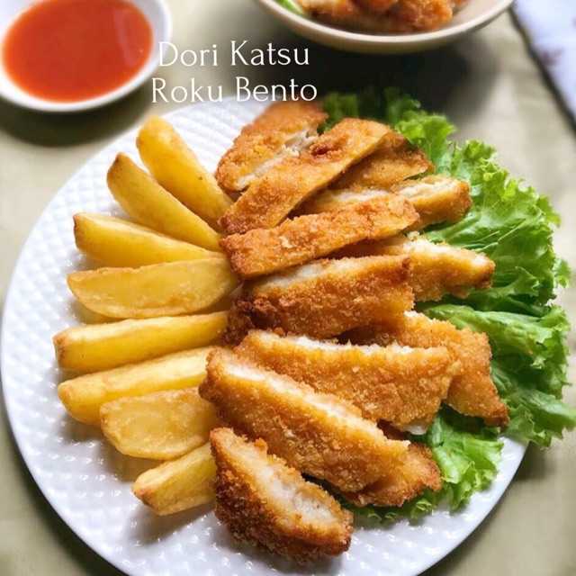 Dori Katsu Roku Bento 5 Pcs Homemade Frozen Nugget Ikan Siap Goreng - Menu Lauk Bekal Praktis