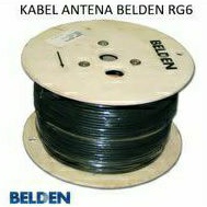 KABEL ANTENA RG6 BELDEN DENGAN KONEKTOR BELDEN