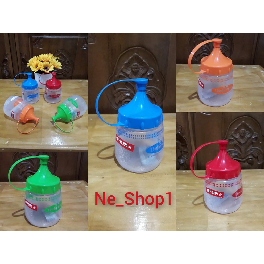 

Botol Kecap, dan saus 250 ml lion Star
