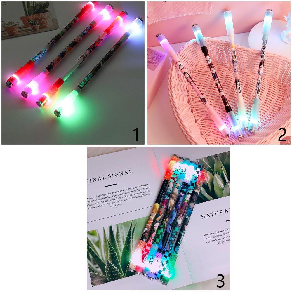 R-flower Rotating Gaming Pen Finger Stationery Mainan Kecerdasan Rolling Diperburuk Anti-Selip Spinning Pen