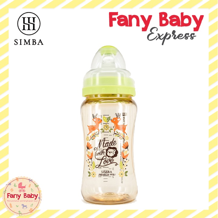 SIMBA PPSU DOROTHY WONDERLAND WIDE NECK FEEDING BOTTLE / 270ML