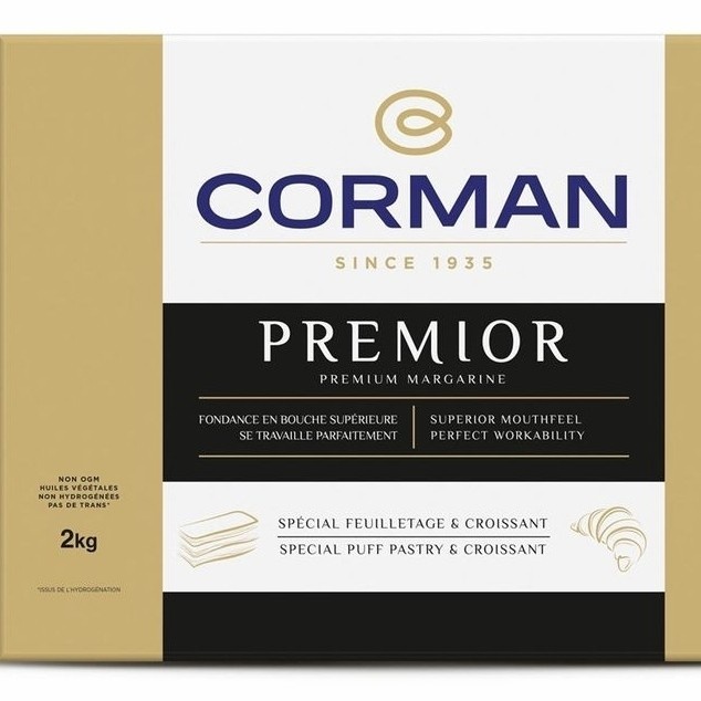 CORMAN PREMIOR MARGARINE SHEET PREMIUM 2 KG