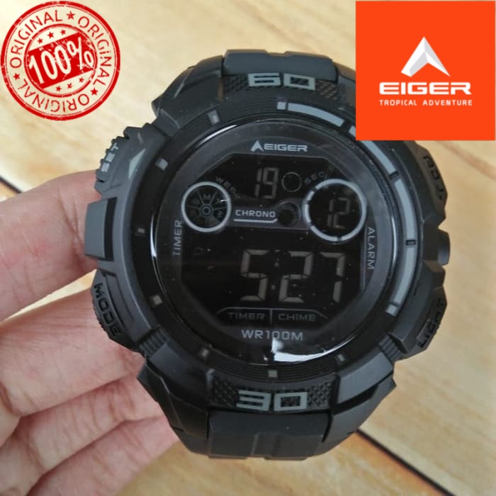 EIGER1989 JAM TANGAN  4.1 ATACA - BLACK
