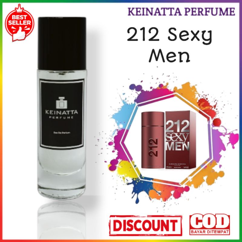212 SEXY MEN - Refill Parfum/Parfum Murah Best Seller/Tahan Lama/Non Alkohol