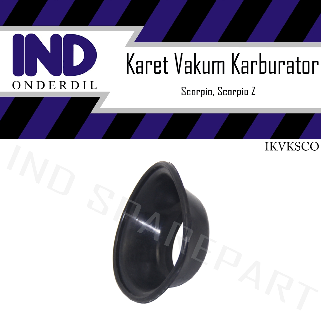 Karet-Kared Vakum-Vacum-Vaccum-Vacuum Skep-Sekep Karburator-Karbu Yamaha Scorpio/Scorpio Z