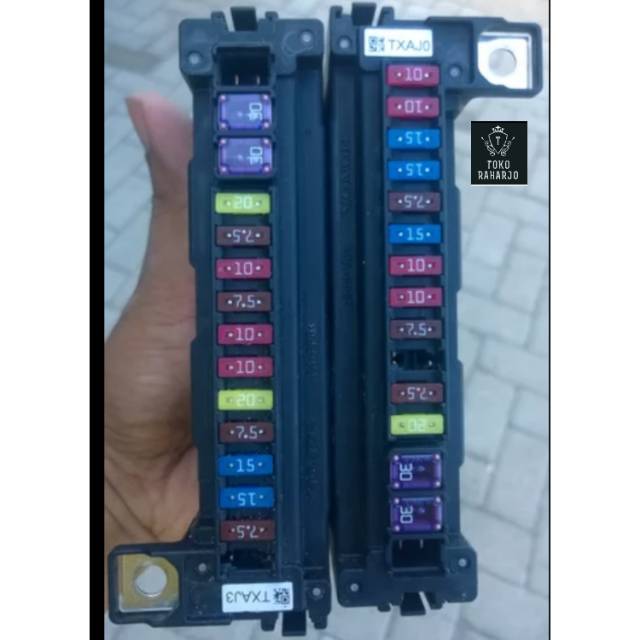 Box sekring mobil honda