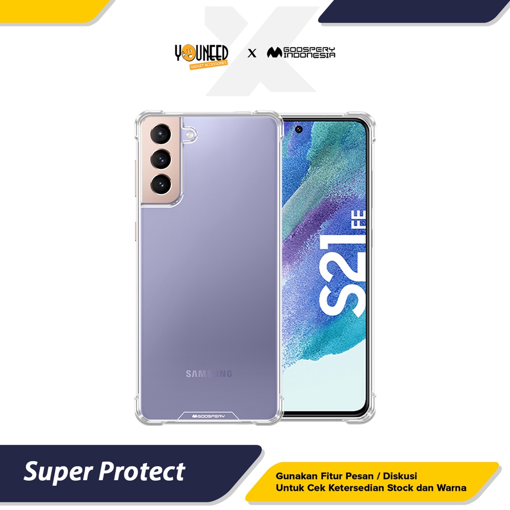 Casing Samsung Galaxy S21 FE G990 Goospery Super Protect Case