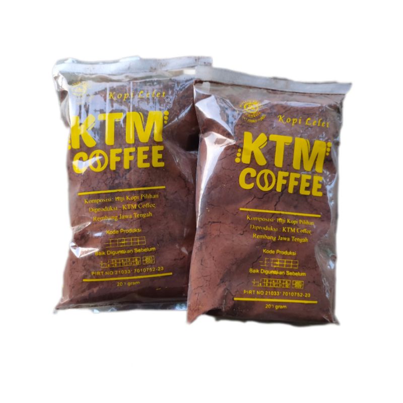 

Kopi Lelet KTM Khas Rembang 200 Gram / Kopi Bubuk / Kopi Hitam