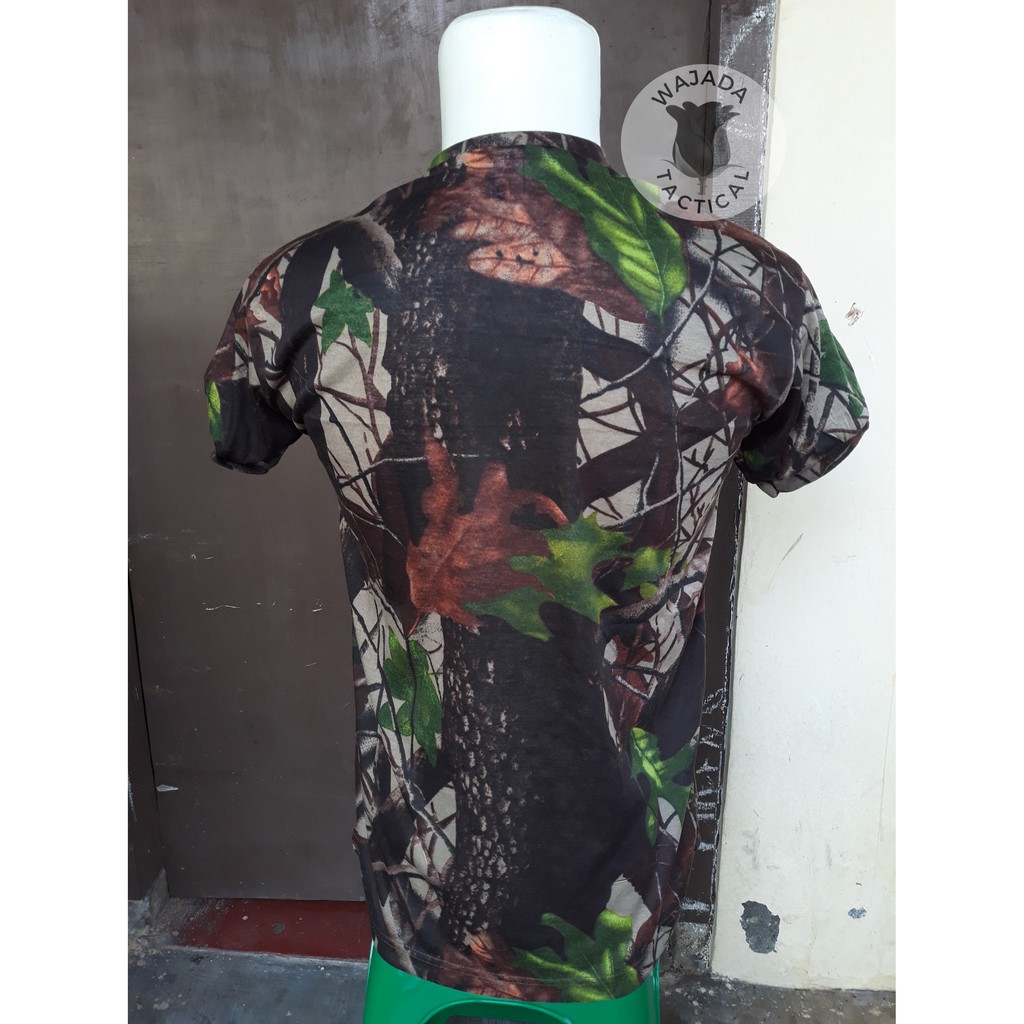 Kaos Pendek Loreng Camouflage Kaos Oblong Loreng Camo Tactical ARMY