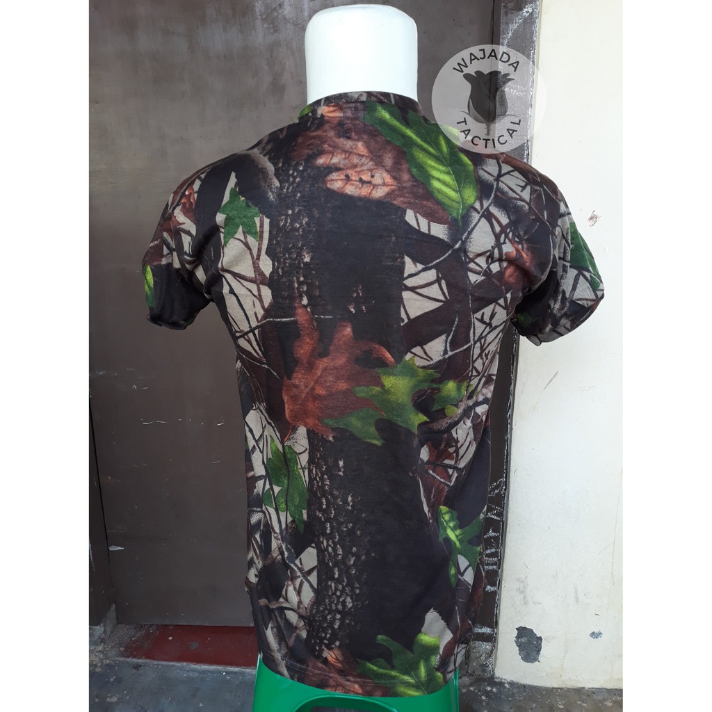 Kaos Pendek Loreng Camouflage Kaos Oblong Loreng Camo Tactical ARMY