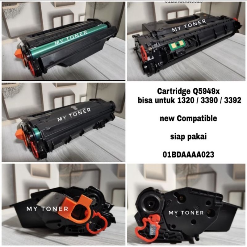 TONER CARTRIDGE 49X Q5949X Printer Laserjet 1320, 3390, 3392 (6K)