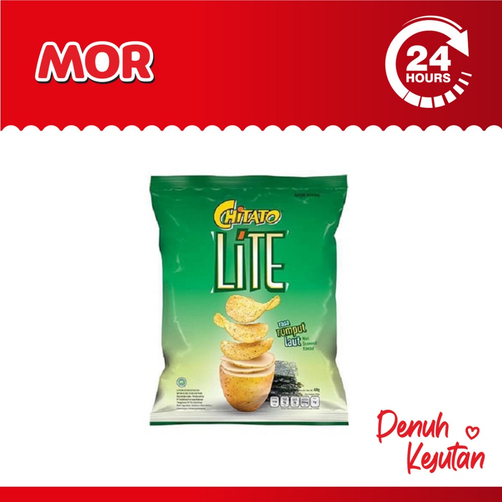 

CHITATO Lite Nori Seaweed 68 Gr Rasa Rumput Laut