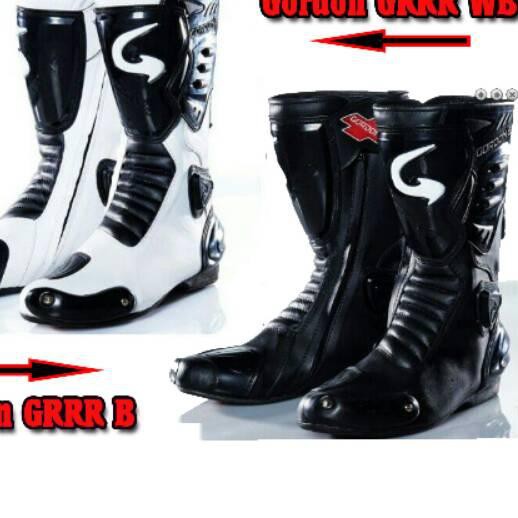 ✲ Boots / Sepatu Balap Road Race Touring Motor Gordon GRRR Original ♦