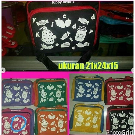 TAS TUPPERWARE PROMO BEKAL SET TEMPAT MAKAN MURAH BEKAL ANAK TAS PIKNIK MINIPICNIC