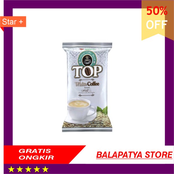 

CUMA HARI INI SAJA!!! 50 Off Top White Coffee 10 sachet