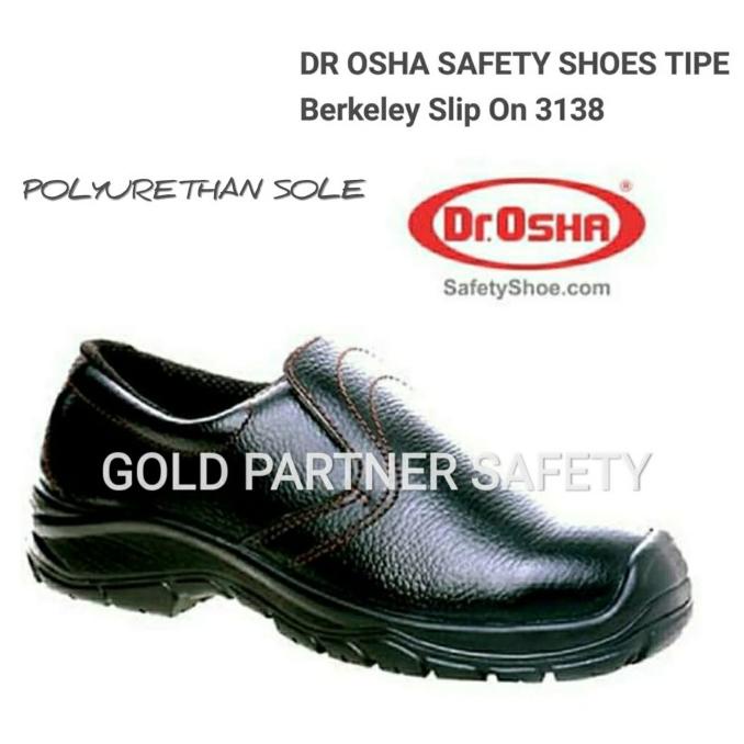 Safety Shoes Dr. Osha 3138 Barkeley Slip On % Original By Dr. Osha Termurah