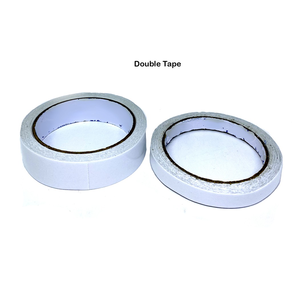 Jual Double Tip 1/2" Double Tape 1 Inch | Shopee Indonesia