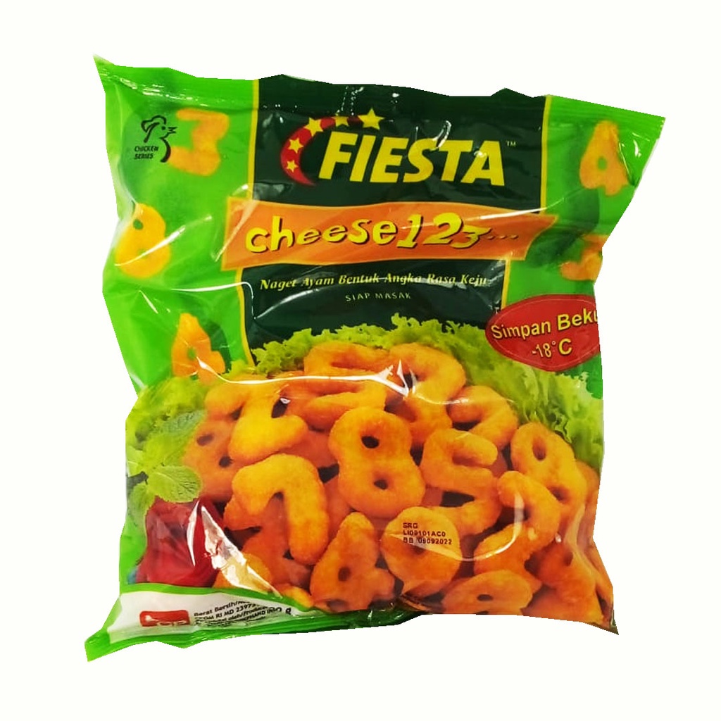 

FIESTA CHEESE 123 500G