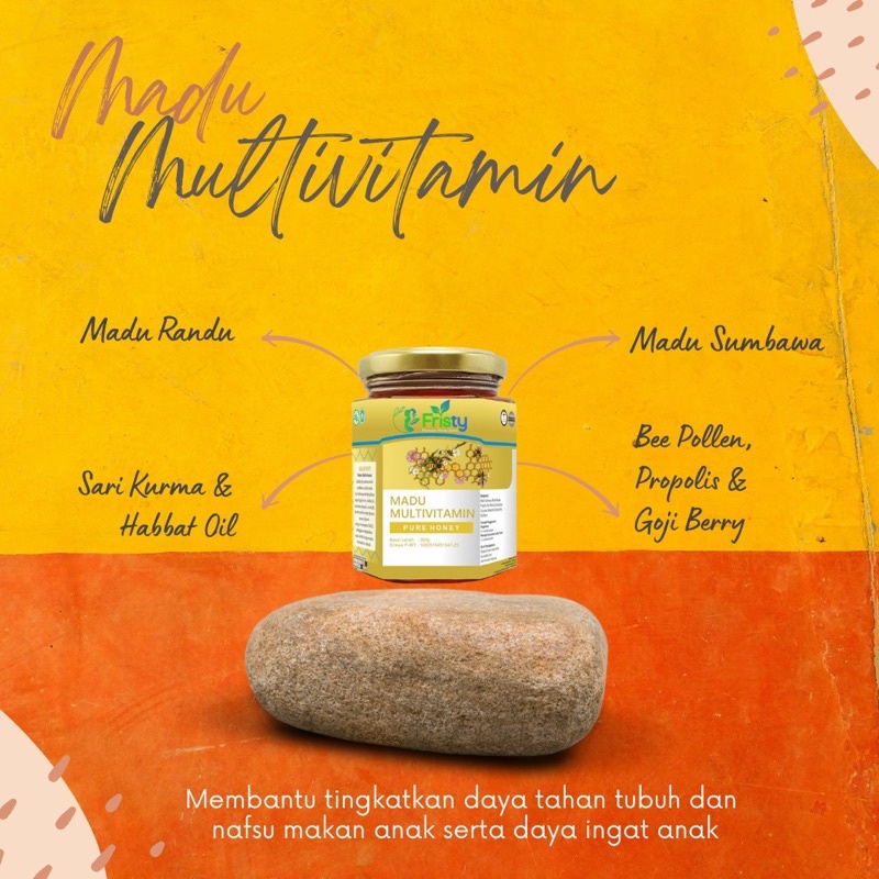 

Madu multivitamin 400 gram
