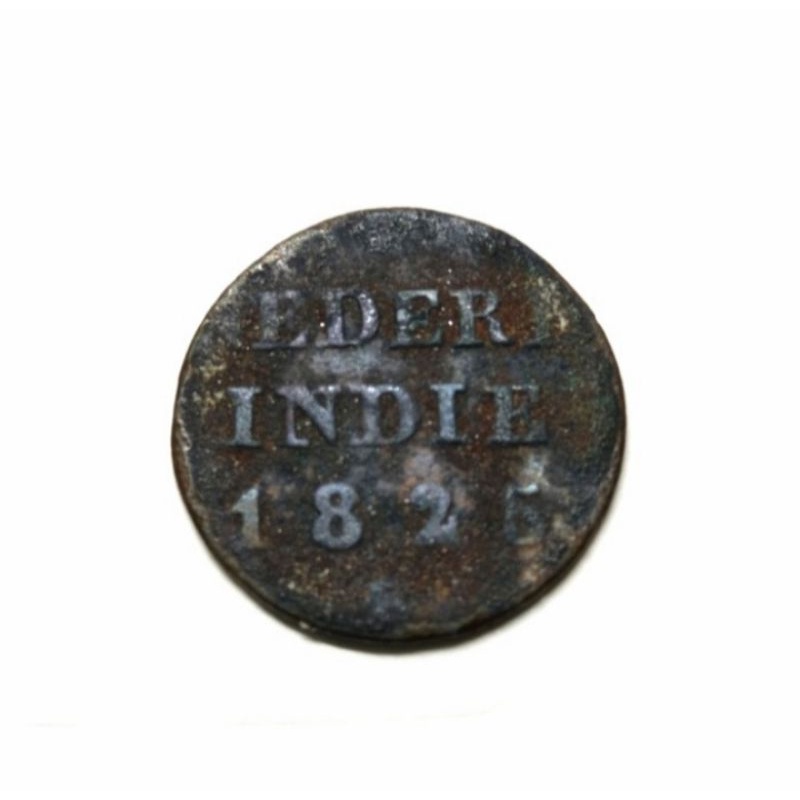 Uang Koin Kuno Netherlands East Indies 0.25 Stuiver 1825 S Willem I