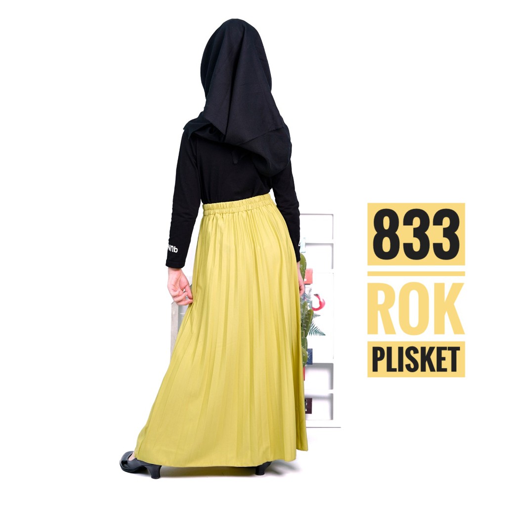 ROK PLISKET ANAK PEREMPUAN 833.B PRISKET ANAK PANJANG PLEATED SKIRT FLARE SKIRT MAYUNG FLOWY REMPEL