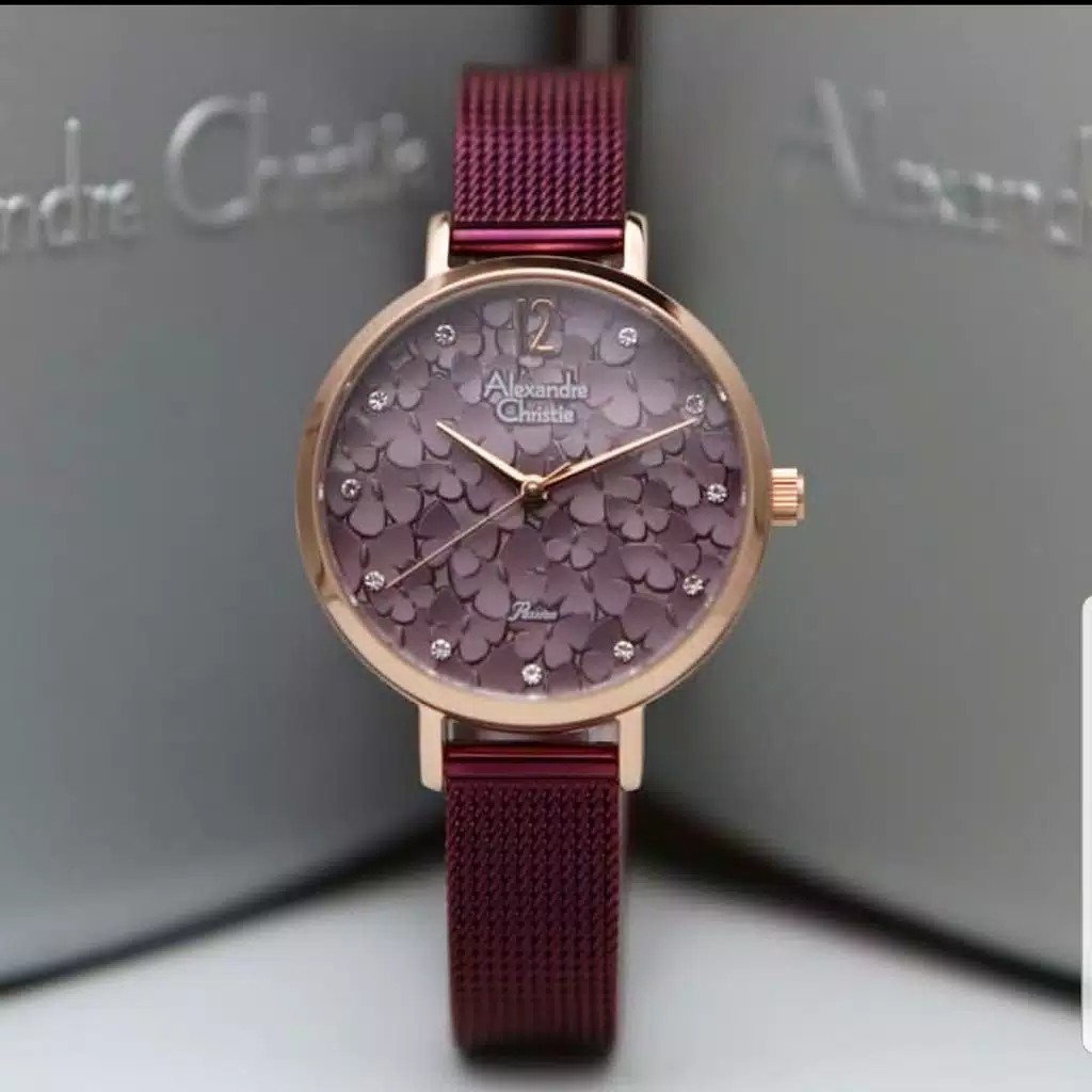 AC alexandre Christie AC 2728  wanita original stainless steel marron