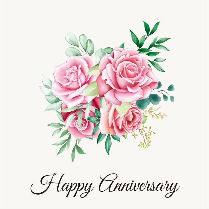 [tersedia amplop ] kartu ucapan happy anniversary greeting card happy anniversary