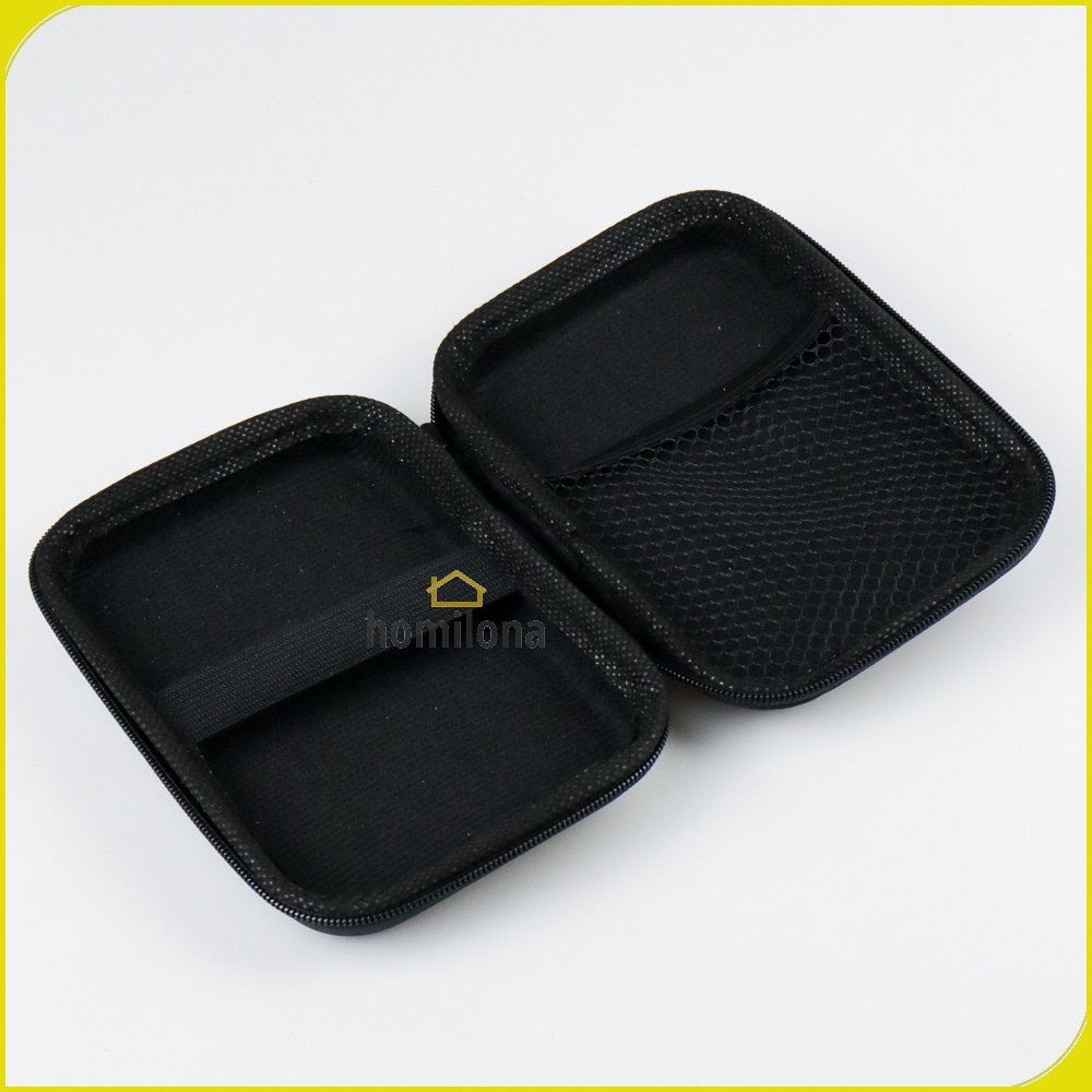 Tas Dompet Case HDD 2.5 Inch Shockproof - Taffware EVA HD402 - Black