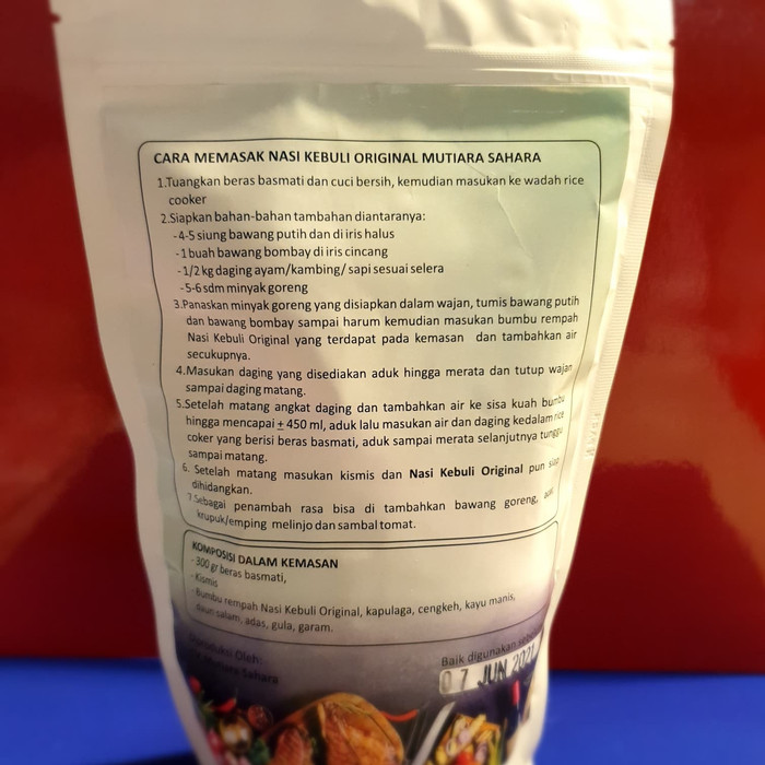 

Kualitas Terbaik - Nasi Basmati Instan - Nasi Kebuli