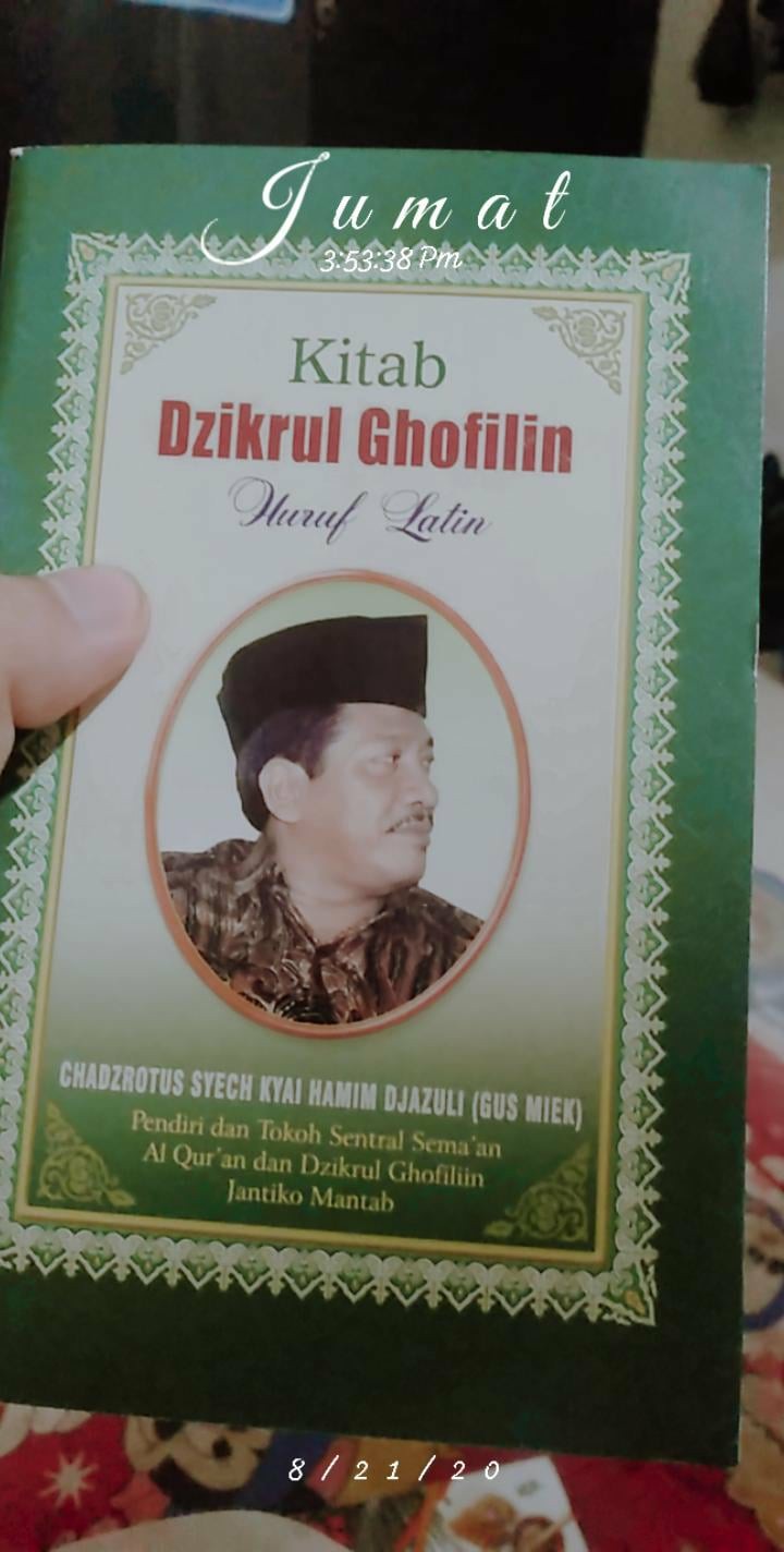 Buku Kitab Dzikrul Ghofilin Shopee Indonesia