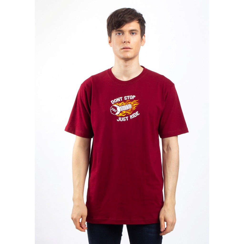

Erigo T-Shirt Erigo Bolt Maroon
