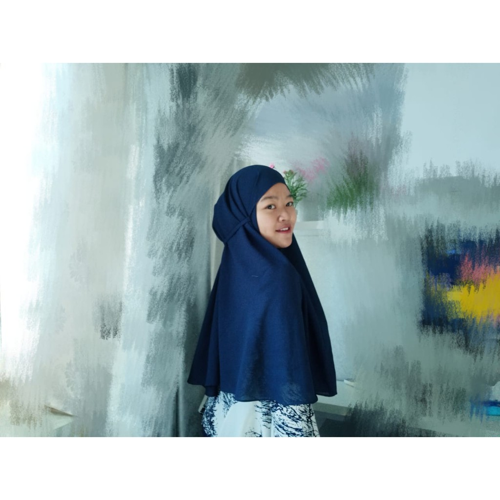 bergo aisha/bergo murah/bergo panjang/kerudung bergo/jilbab tali/khimar murah/kerudung bergo instan