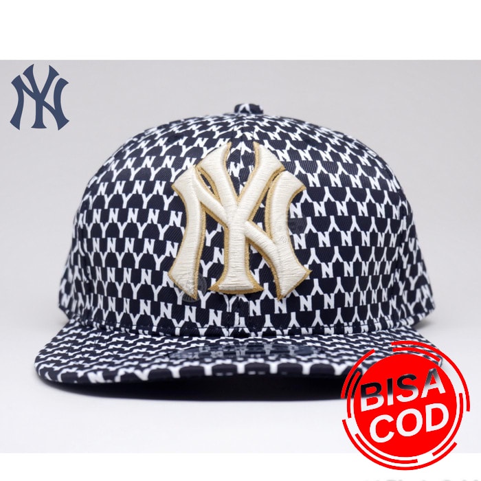 Topi Kulit Pria Original | Leather Baseball Cap Import | Topi Lak UR500 Topi Snapback Ny New York