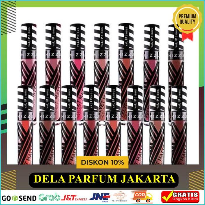 MIZZU VALIPCIOUS VELVET MATTE LIP CREAM - LIPSTICK KUALITAS TINGGI 