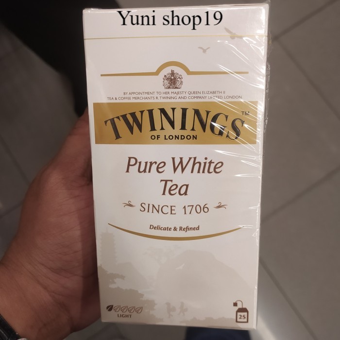 

twinnings pure white tea