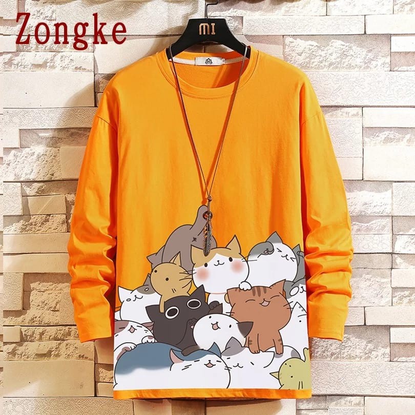 sweater crewneck wanita zongke