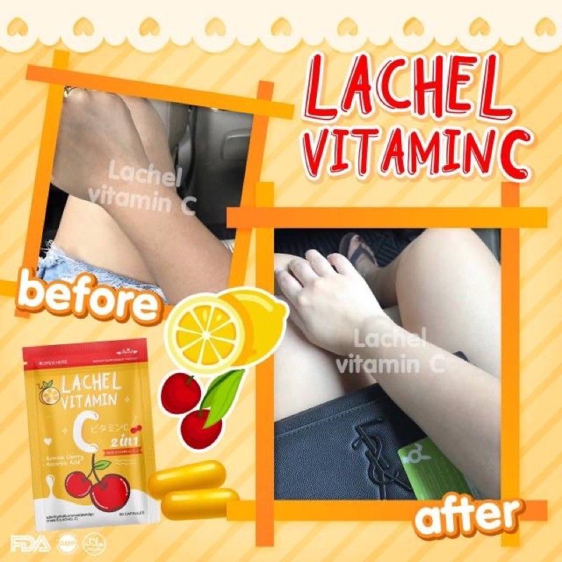 LACHEL VIT C / LACHEL VITAMIN C 100% ORIGINAL THAILAND