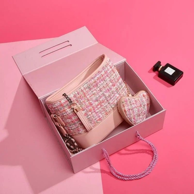 10.10 SALE | ZRA gabriell tweed GIFTSET include box