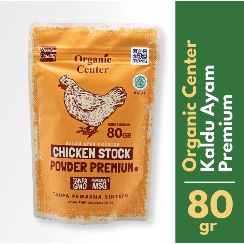 

Organic Center Kaldu Ayam Premium 80g