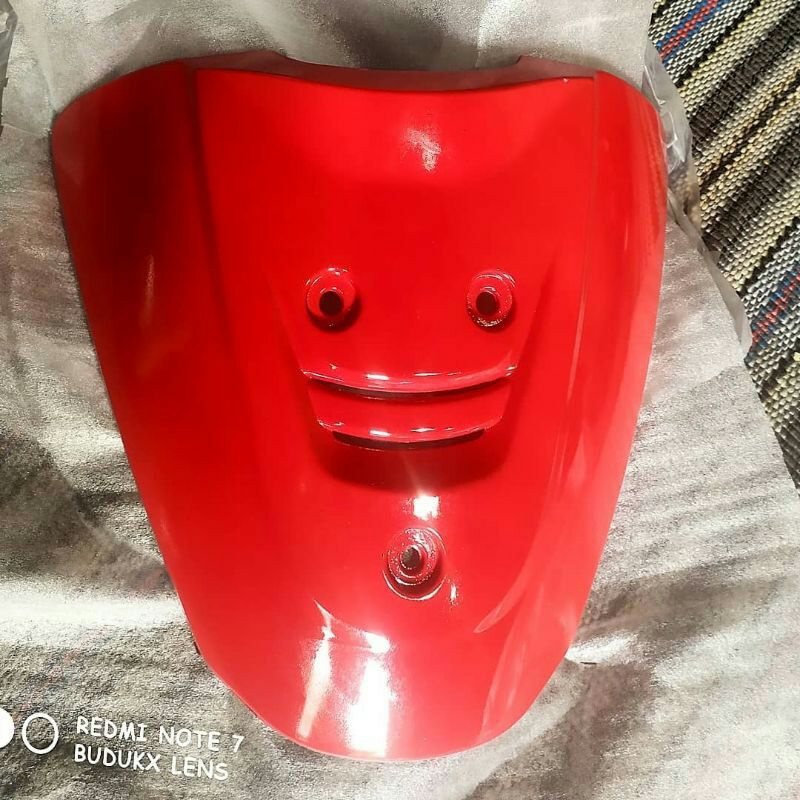 panel dasi tameng depan shogun r 110 shogun 110 shogun new warna merah