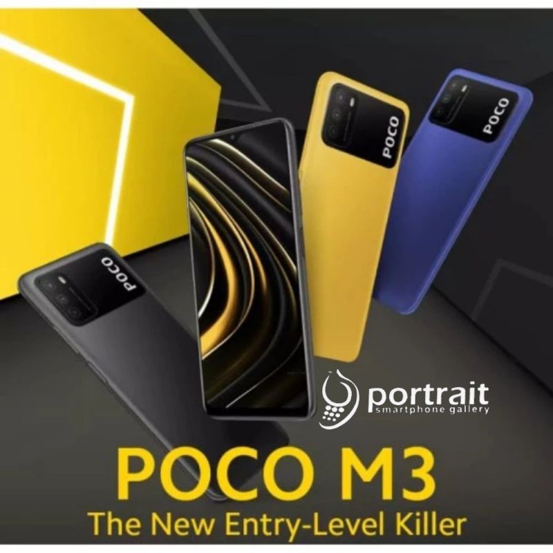 HP POCO M3 RAM 4/64GB 6/128GB 48MP Qualcomm® Snapdragon™662 6000mAh 18W fast Charge