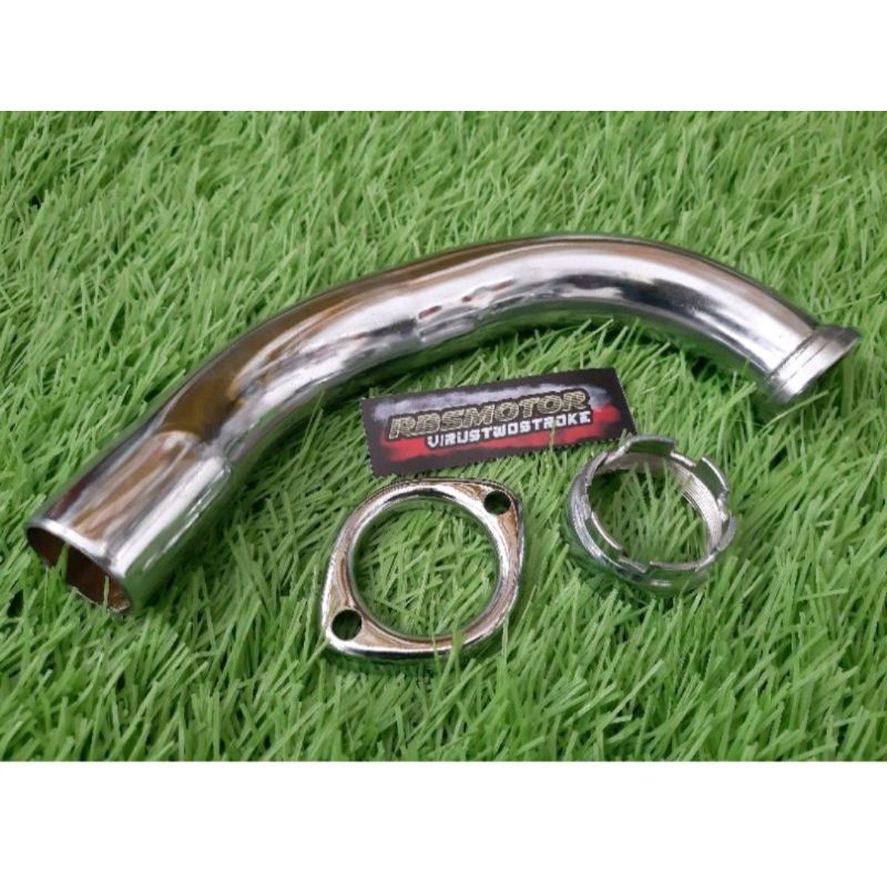 Leher knalpot rxking lengkap leher knalpot rxs yt115 rxk yamaha