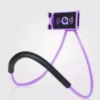 LAZYPOD LEHER AND PINGGANG / LAZY POD / HOLDER HP LAZY HANGING NECK CELL STAND