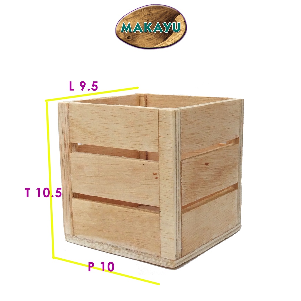 

Kotak Kayu/Sotrage Box/Tempat Pulpen I 101121